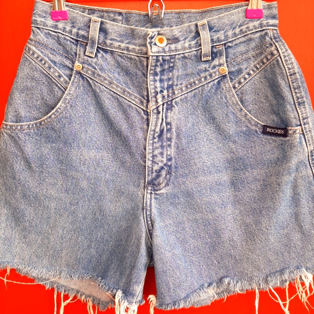 Vintage Rockies Denim Shorts - Size 10